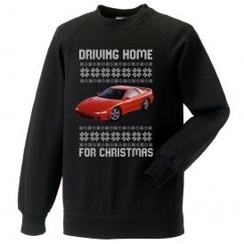 Driving Home For Christmas (Mitsubishi 3000GT) Kids Christmas Jumper
