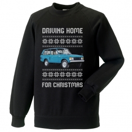 Driving Home For Christmas (Range Rover 1970s) Christmas Jumper