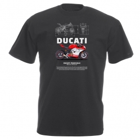 Ducati Panigale Vintage Wash T-Shirt