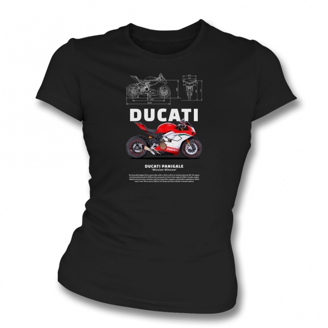 Ducati Panigale Womens Slim Fit T-Shirt
