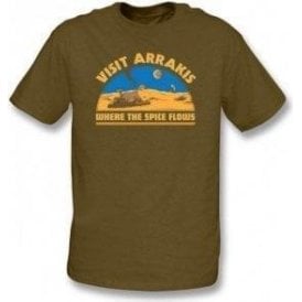 Dune Visit Arrakis 'Where the Spice Flows' T-Shirt