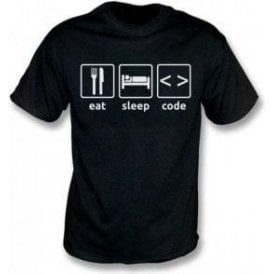 Eat Sleep Code Kids T-Shirt