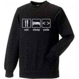 Eat Sleep Code Sweatshirt