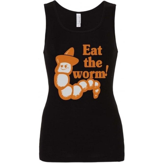 Eat The Worm (As Worn By Axl Rose, Guns N' Roses) Women's Baby Rib Tank Top