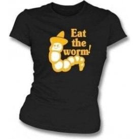 Eat The Worm (As Worn By Axl Rose, Guns N' Roses) Womens Slim Fit T-Shirt