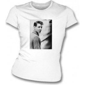 Eddie Cochran Rock & Roll Legend Womens Slimfit T-shirt