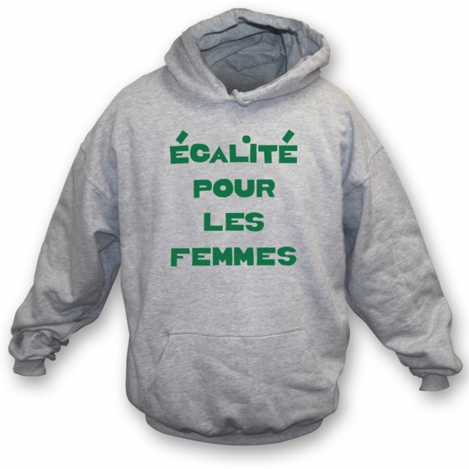 Egalite Pour Les Femmes (As Worn By Martin Gore, Depeche Mode) Hooded Sweatshirt