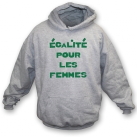 Egalite Pour Les Femmes (As Worn By Martin Gore, Depeche Mode) Hooded Sweatshirt