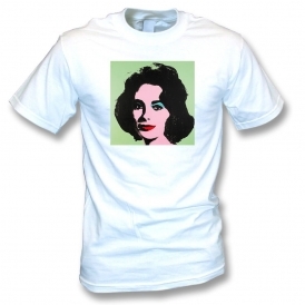 Elizabeth Taylor (Andy Warhol Influenced) T-Shirt
