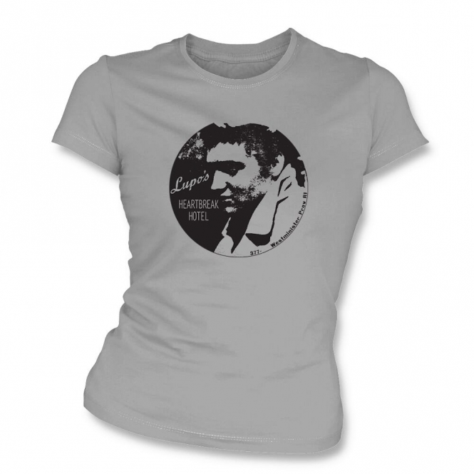 Elvis Presley - Heartbreak Hotel (As Worn By Bruce Springsteen) Organic Womens Slim Fit T-Shirt
