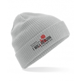English Rose (The Jam Influenced) Embroidered Organic Cotton Beanie