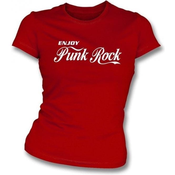 Enjoy Punk Womens Slim Fit T-shirt