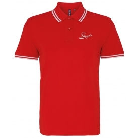Enjoy Vinyl Embroidered Left Breast Logo Polo Shirt