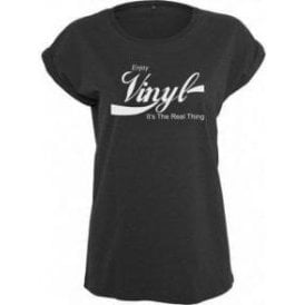 Enjoy Vinyl Womens Extended Shoulder T-Shirt