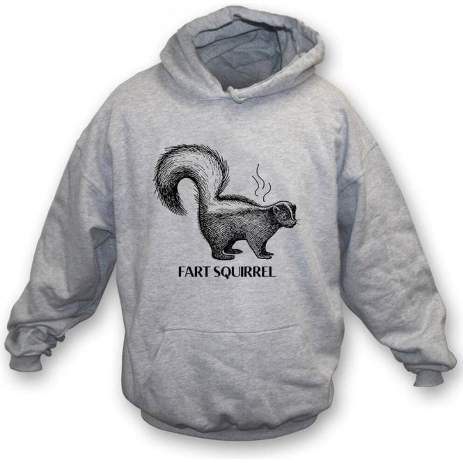 Fart Squirrel Hooded Sweatshirt