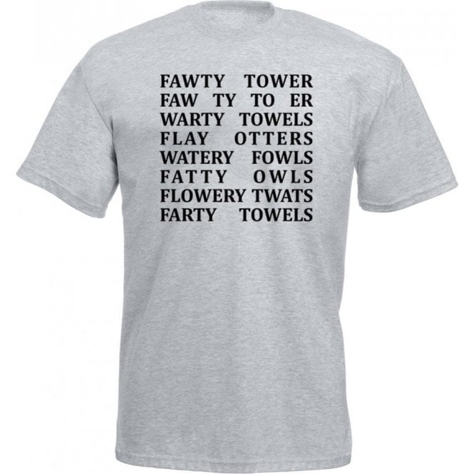 Fawlty Towers Anagrams T-Shirt