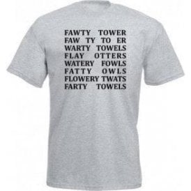 Fawlty Towers Anagrams T-Shirt