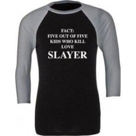 Five Out Of Five Kids Who Kill Love Slayer 3/4 Sleeve Unisex Baseball Top