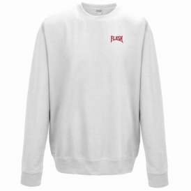 Flash (As Worn By Freddie Mercury, Queen) Embroidered Left Breast Logo Sweatshirt