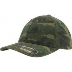 Flexfit Garment Washed Camo Cap