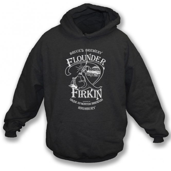 Flounder & Firkin (As Worn By Shane MacGowan, The Pogues) Hooded Sweatshirt