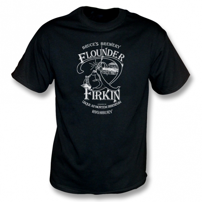Flounder & Firkin (As Worn By Shane MacGowan, The Pogues) Organic T-Shirt