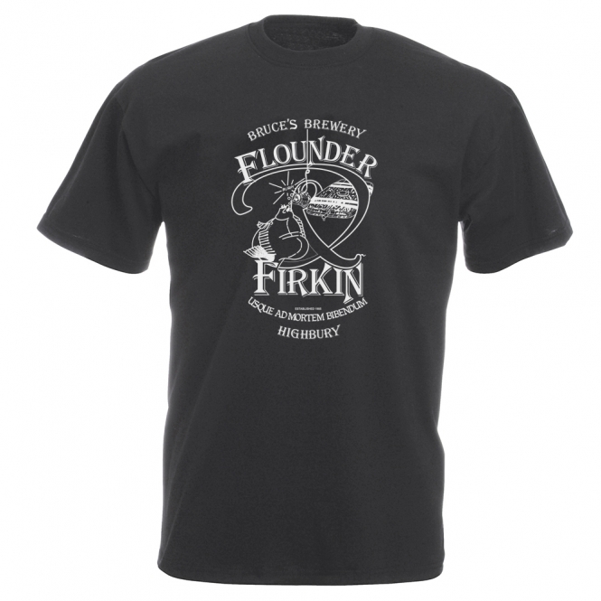 Flounder & Firkin (As Worn By Shane MacGowan, The Pogues) Vintage Wash T-Shirt