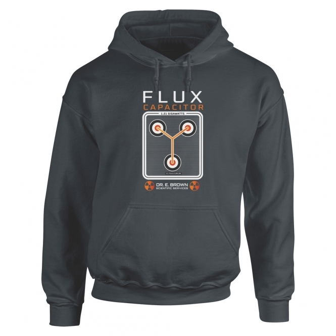 Flux Capacitor (Back To The Future Infuenced) Hooded Sweatshirt