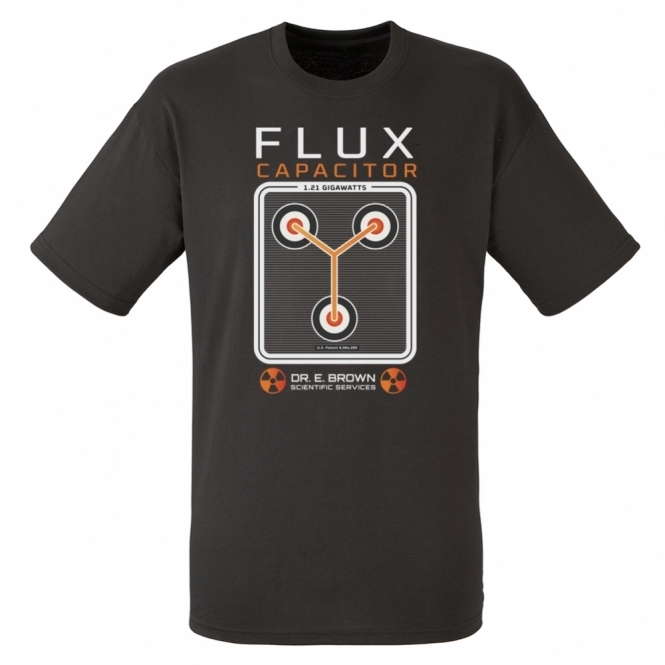 Flux Capacitor (Back To The Future Infuenced) Organic T-Shirt