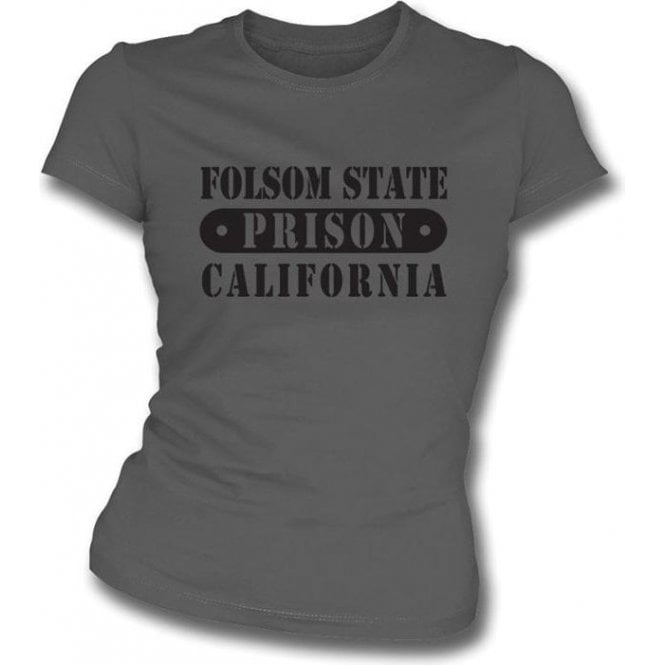 Folsom Prison (Johnny Cash) Girl's Slim-Fit T-shirt