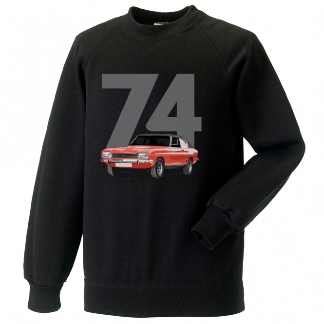 Ford Capri 74 MKII Kids Sweatshirt