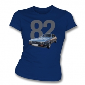 Ford Capri 82 Womens Slim Fit T-Shirt