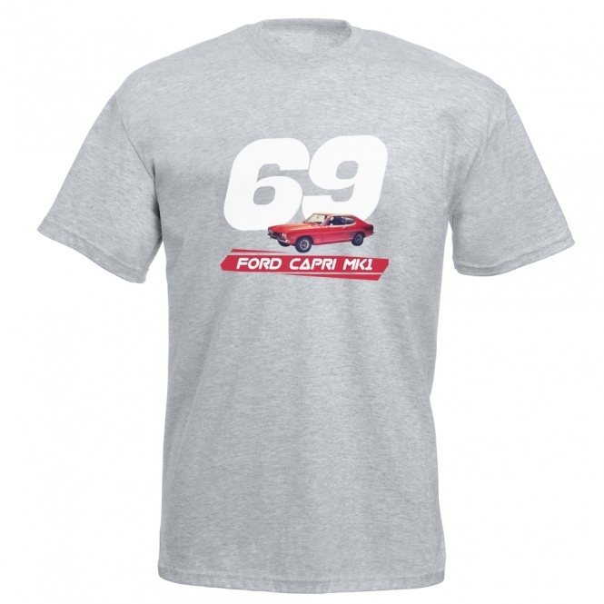 Ford Capri MK1 (Red Car) 1969 Kids T-Shirt