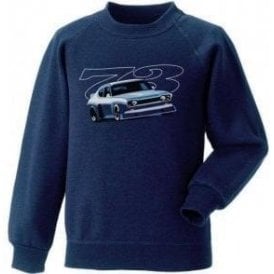 Ford Capri RS 1973 Kids Sweatshirt