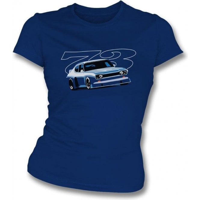 Ford Capri RS 1973 Womens Slim Fit T-Shirt