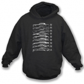 Ford Cars Hooded Sweatshirt