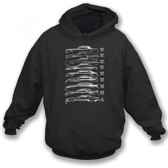 Ford Cars Kids Hooded Sweatshirt