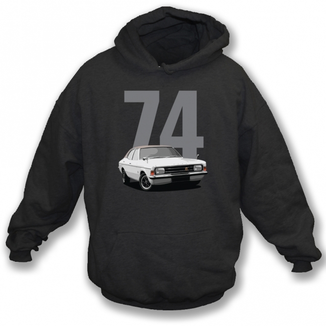 Ford Cortina 74 Hooded Sweatshirt