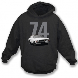 Ford Cortina 74 Hooded Sweatshirt
