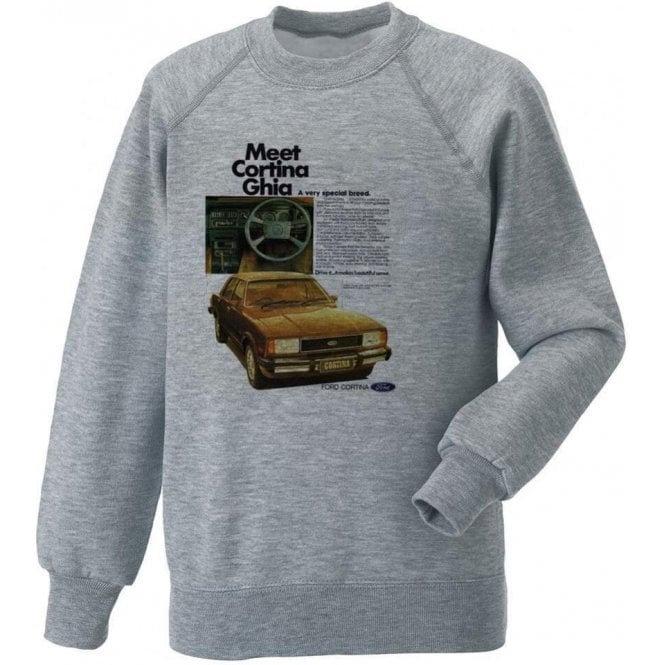 Ford Cortina Ghia Ad Sweatshirt