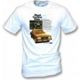 Ford Cortina Ghia Ad T-Shirt