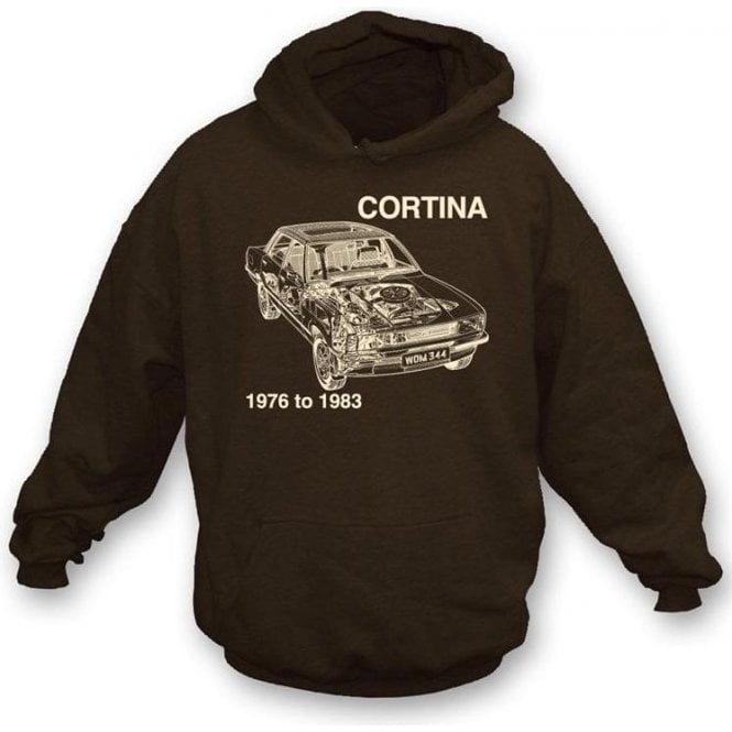 Ford Cortina hooded sweatshirt