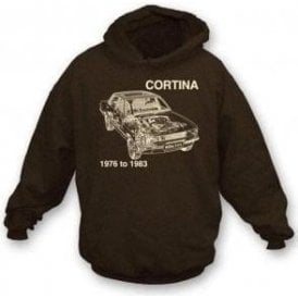 Ford Cortina hooded sweatshirt