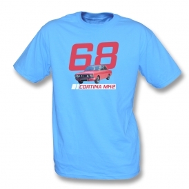 Ford Cortina MKII (Red Car) 1968 Kids T-Shirt