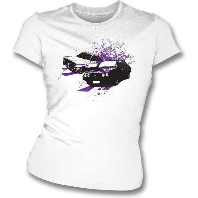 Ford Escort Mark 2 Girl's Slim-Fit T-Shirt