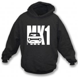 Ford Escort MK1 Kids Hooded Sweatshirt
