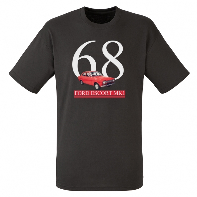 Ford Escort MKI (Red Car) 1968 Kids T-Shirt