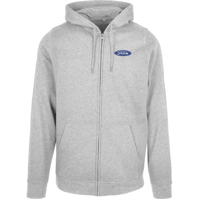 Ford F*ck (As Worn By Hugh Cornwell, The Stranglers) Embroidered Left Breast Logo Zip Hooded Sweatshirt