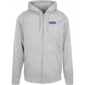 Ford F*ck (As Worn By Hugh Cornwell, The Stranglers) Embroidered Left Breast Logo Zip Hooded Sweatshirt
