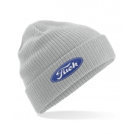 Ford F*ck (As Worn By Hugh Cornwell, The Stranglers) Embroidered Organic Cotton Beanie